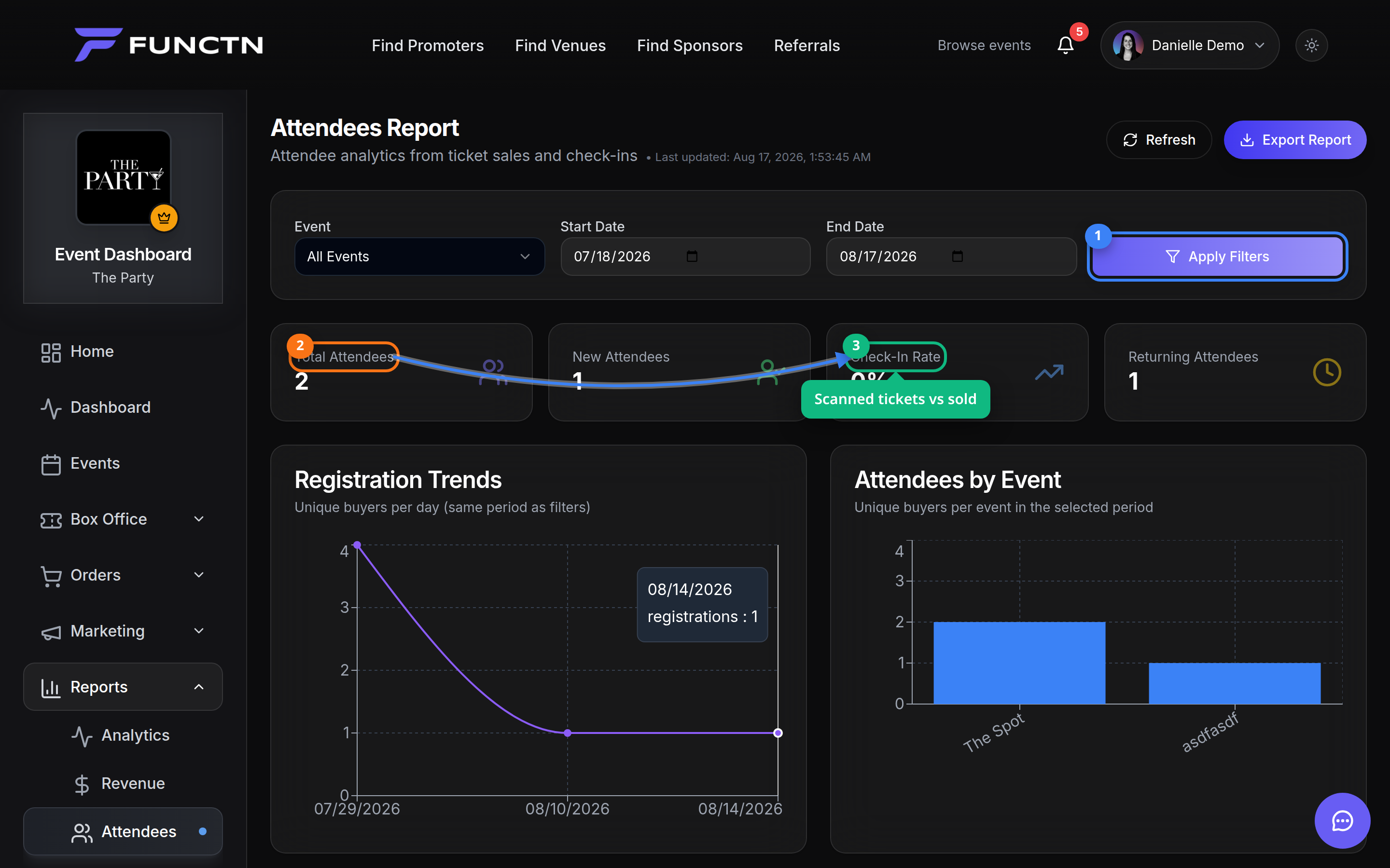 Attendee insights — how it works