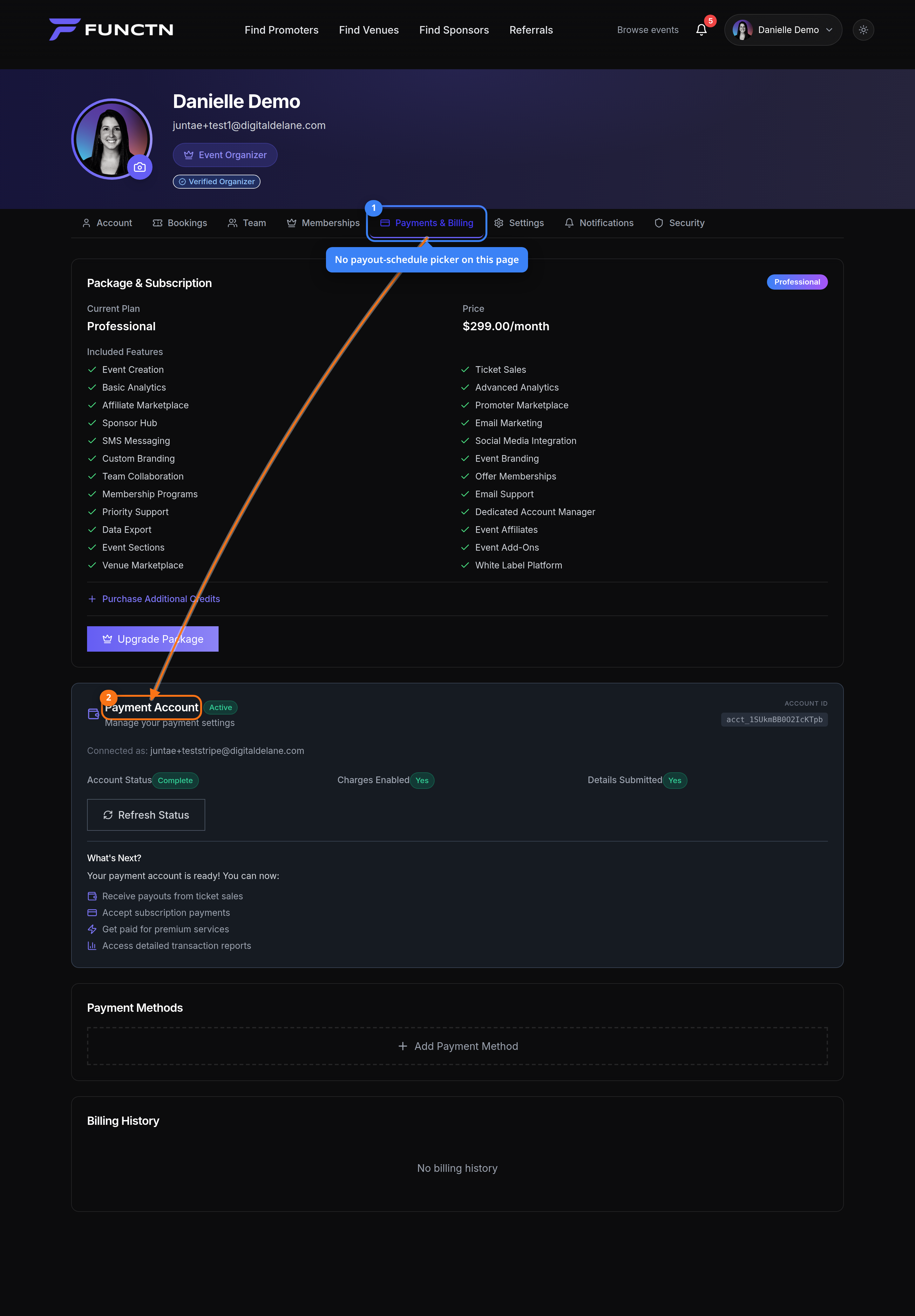 Payout schedule and methods — where to find it