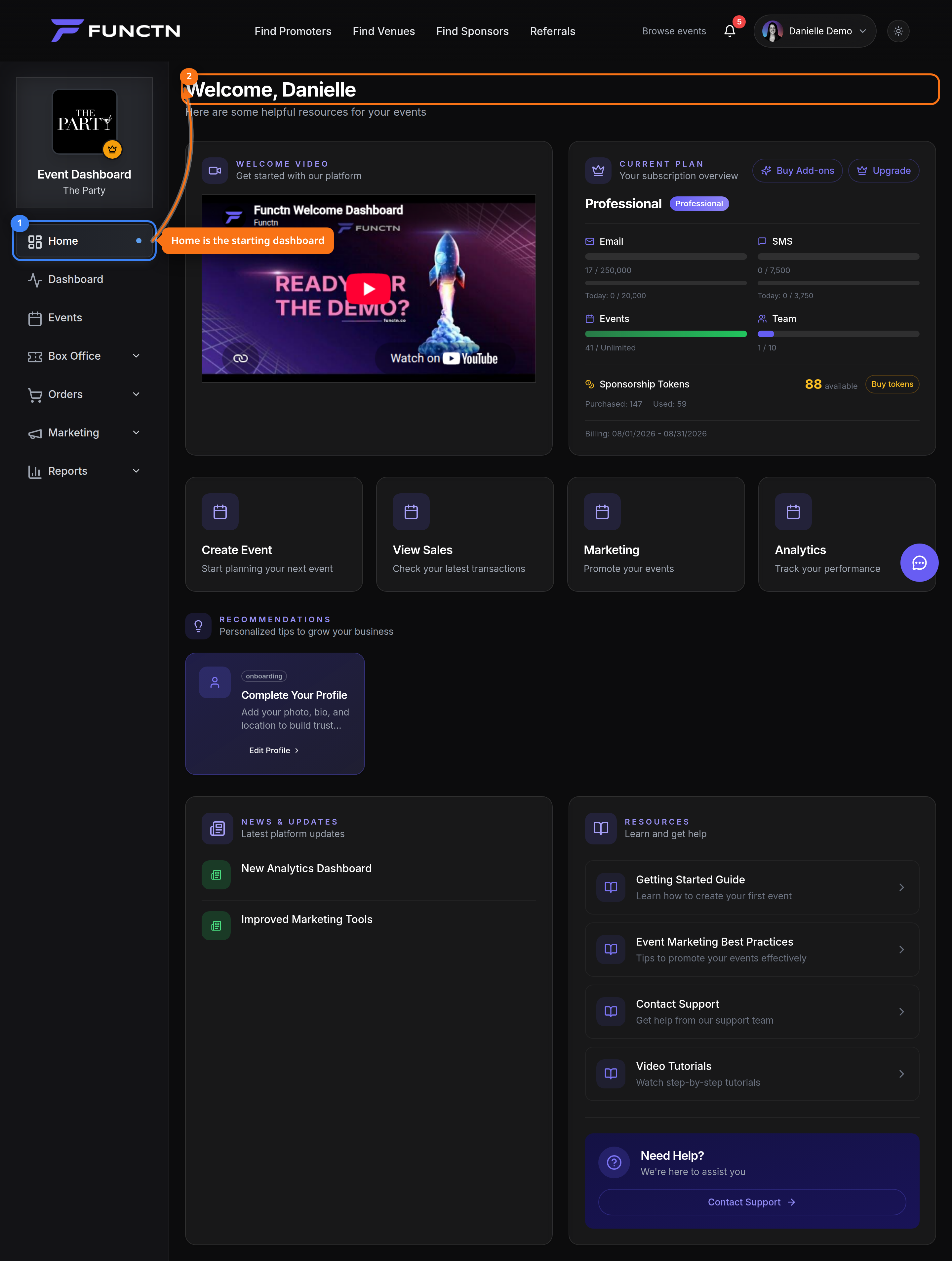 Platform overview — where to find it