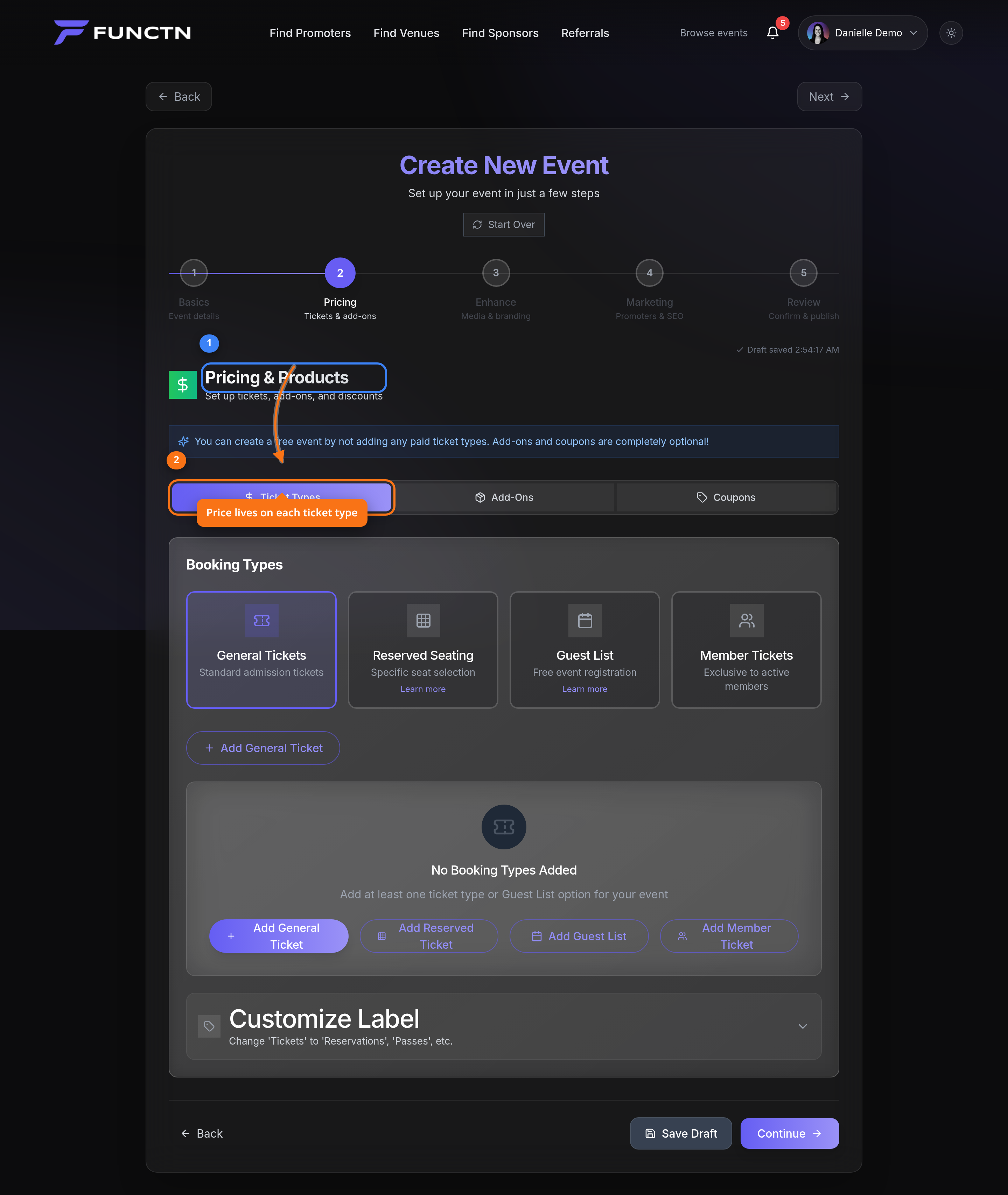 Pricing and fees — where to find it