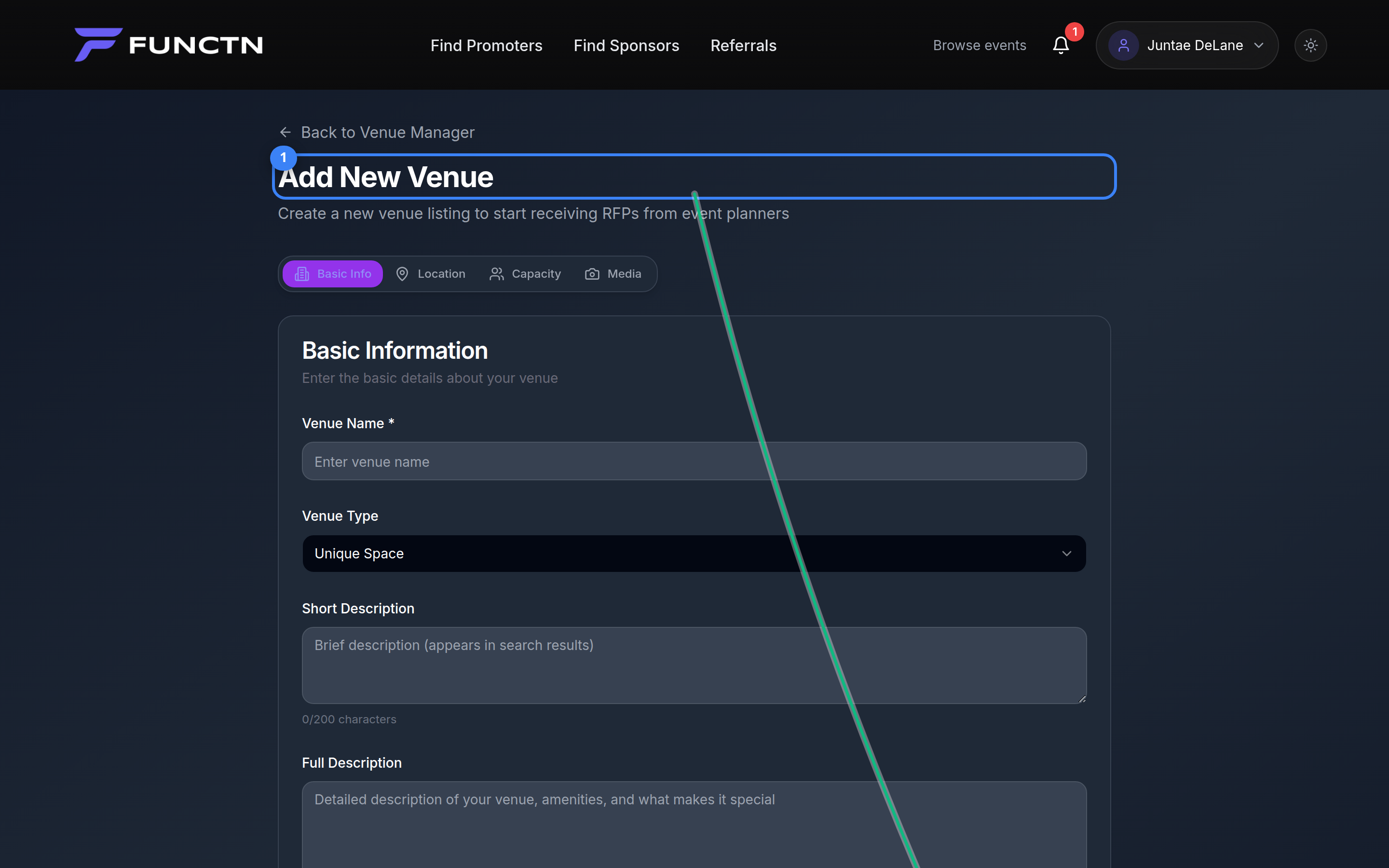 Quickstart for venues — how it works