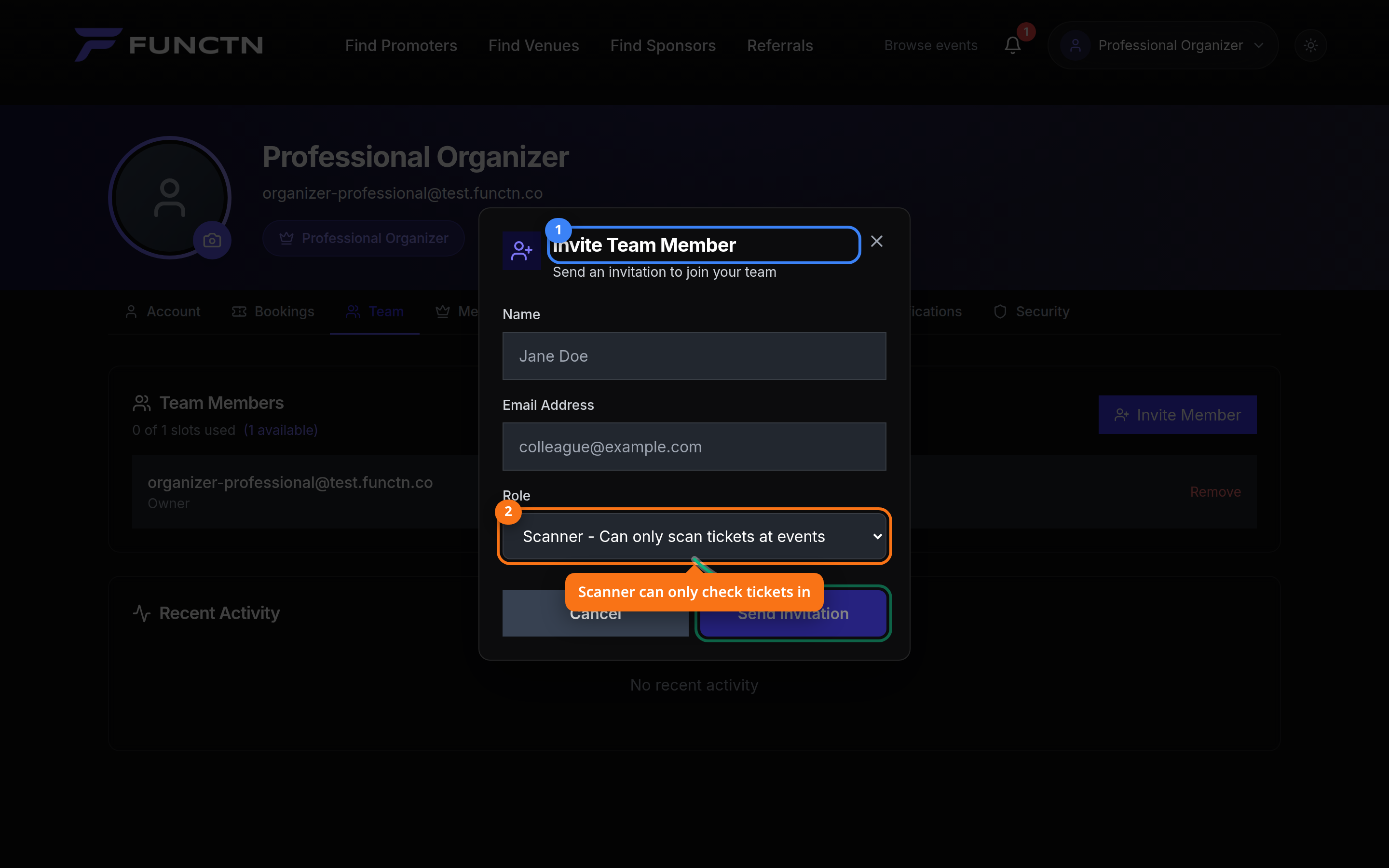 Staff and volunteer access — how it works